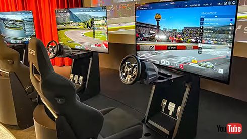 本格レーシングシミュレーターがいっぱい