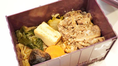 神戸の駅弁 JR貨物コンテナ弁当　神戸のすきやき編