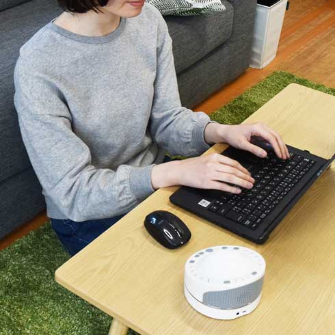 環境音 再生機 ホワイトノイズ サウンドボックス 集中力 高める テレワーク 睡眠