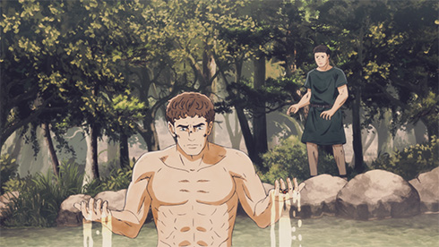 「テルマエ・ロマエ ノヴァエ」の場面写真とキービジュアル