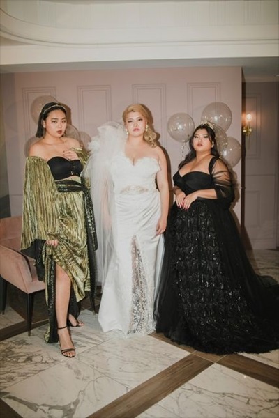 プラスサイズウエディングドレス