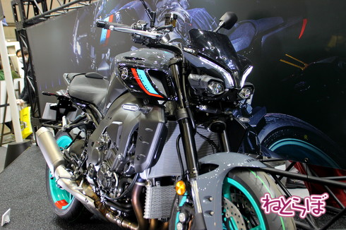 東京モーターサイクルショーの新型車展示