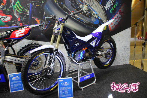 東京モーターサイクルショーの新型車展示