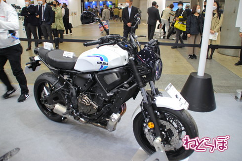 東京モーターサイクルショーの新型車展示