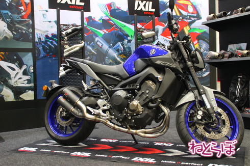 東京モーターサイクルショーの新型車展示