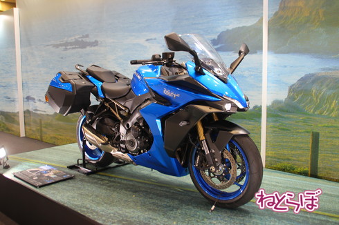 東京モーターサイクルショーの新型車展示