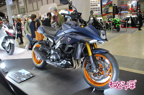 東京モーターサイクルショーの新型車展示