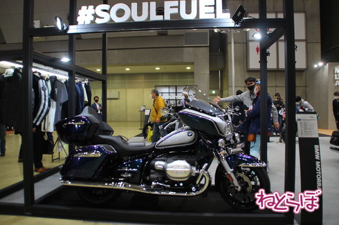 東京モーターサイクルショーの新型車展示