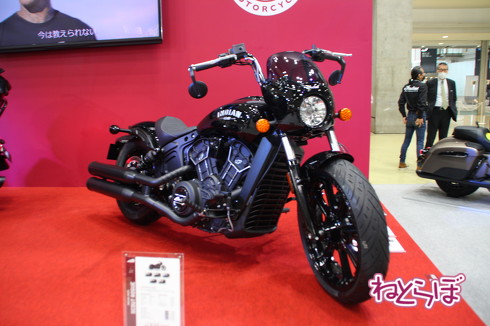 東京モーターサイクルショーの新型車展示