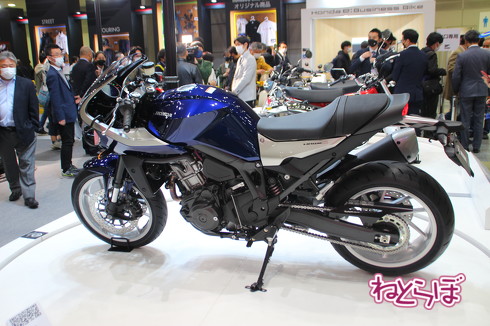 東京モーターサイクルショーの新型車展示