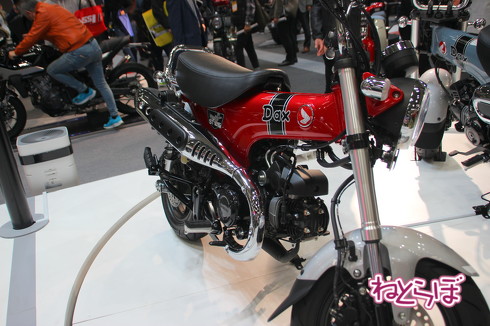 東京モーターサイクルショーの新型車展示