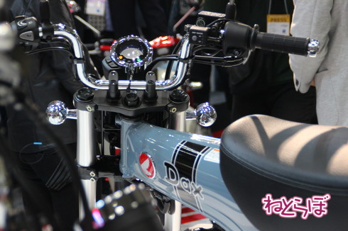 東京モーターサイクルショーの新型車展示