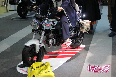 東京モーターサイクルショーの新型車展示