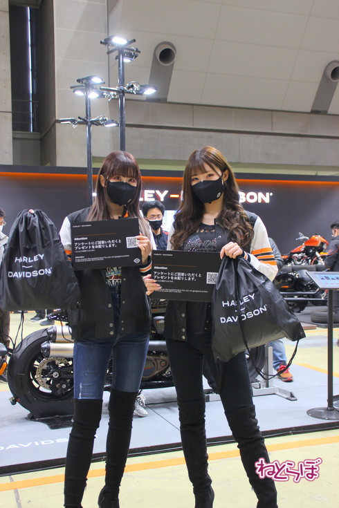 東京モーターサイクルショーの新型車展示