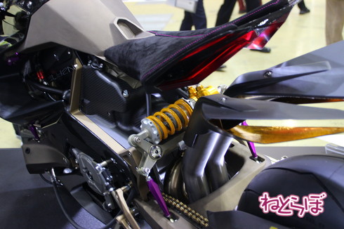 東京モーターサイクルショーの新型車展示