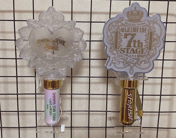 推し ペンライト スタンド