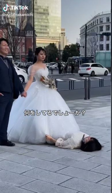ウェディングフォトの裏側