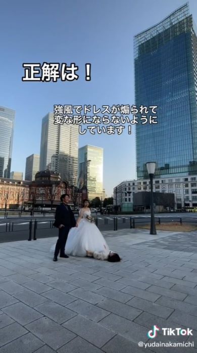 ウェディングフォトの裏側