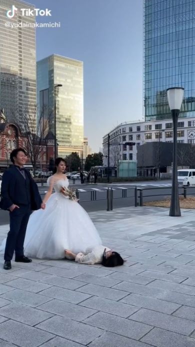 ウェディングフォトの裏側