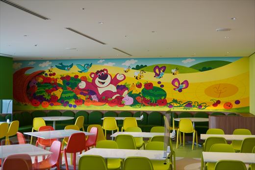 トイ・ストーリーホテル ロッツォ・ガーデンカフェ