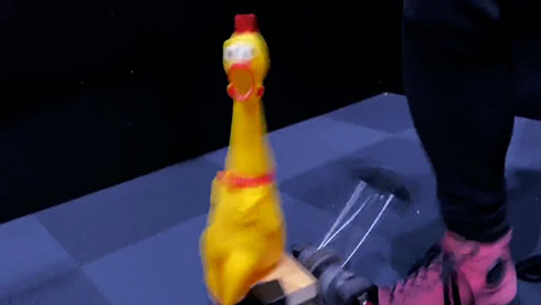 びっくりチキンドラム・バスドラムのチキン