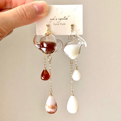 紅茶 ミルクティー ティーポット