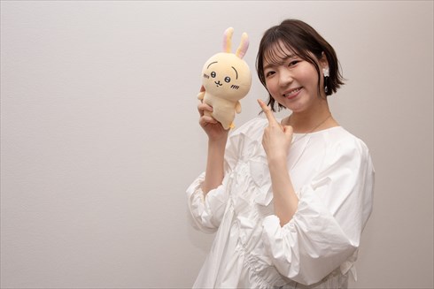 「ちいかわ」うさぎ役の小澤亜李