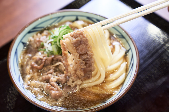 【PR】 丸亀製麺  焼きたて肉うどん ／ かけ ぶっかけ 牛すき釜玉 新商品 リニューアル 期間限定