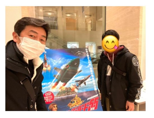 笠井信輔と三男