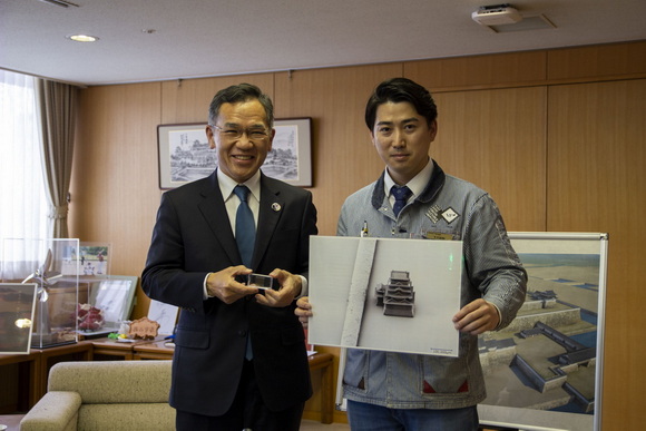 世界最小の福山城