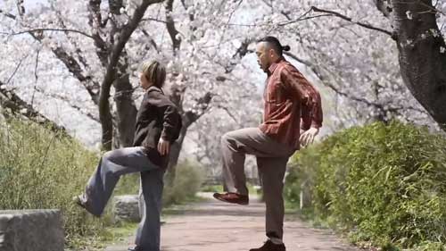 68歳 母 ダンス 踊り 動画 キレッキレ 2人 桜 ポップダンス