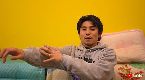 「頸椎性神経根症」の患部を示す中尾明慶