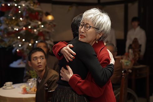 るいと安子の再会シーン