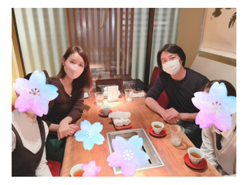 葛山信吾の誕生日をお祝いする細川直美