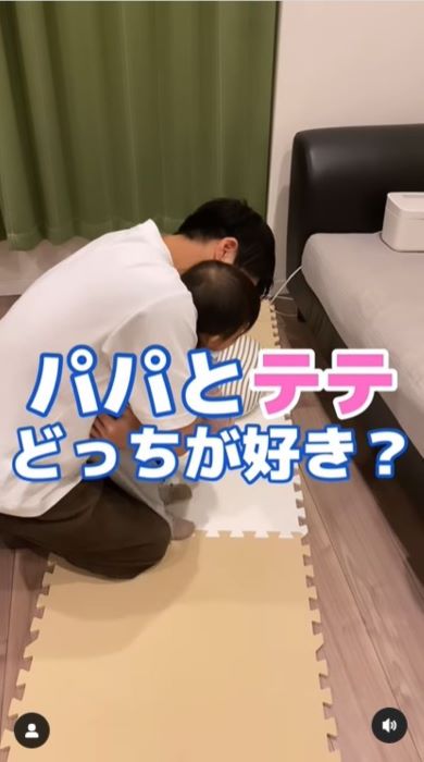 パパとテテどっちが好き