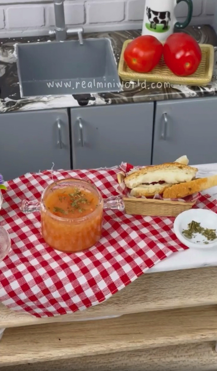 ミニチュア料理