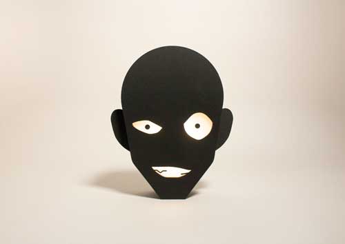 名探偵コナン コナンの犯人 ランプシェード 顔 再現 自作