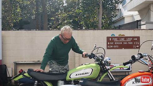 バイソンを隣に並べてコレクションを楽しむ