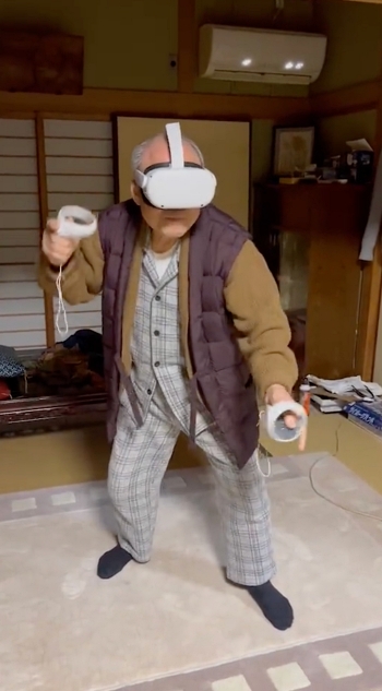 リズムゲーム VR シニア世代