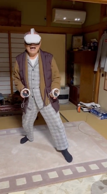 リズムゲーム VR シニア世代