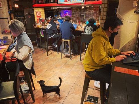 原稿執筆カフェ