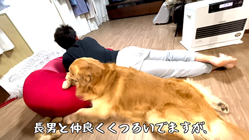 ベンツくんと長男さん