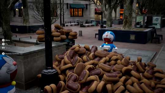 バイバイン UE5 再現 ドラえもん Unreal Engine 5 映像 栗まんじゅう 増える