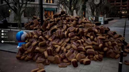 バイバイン UE5 再現 ドラえもん Unreal Engine 5 映像 栗まんじゅう 増える