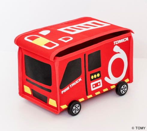 トミカ はしる！ 収納BOX はたらくくるま 消防車 BOOK