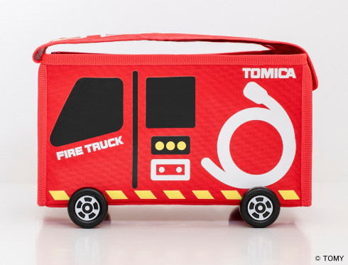 トミカ はしる！ 収納BOX はたらくくるま 消防車 BOOK