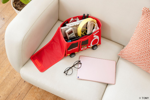 トミカ はしる！ 収納BOX はたらくくるま 消防車 BOOK