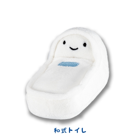 トイレ カプセルトイ ぬいぐるみ