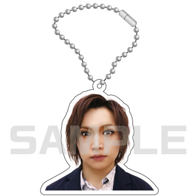 どこからでも目が合うキーホルダー