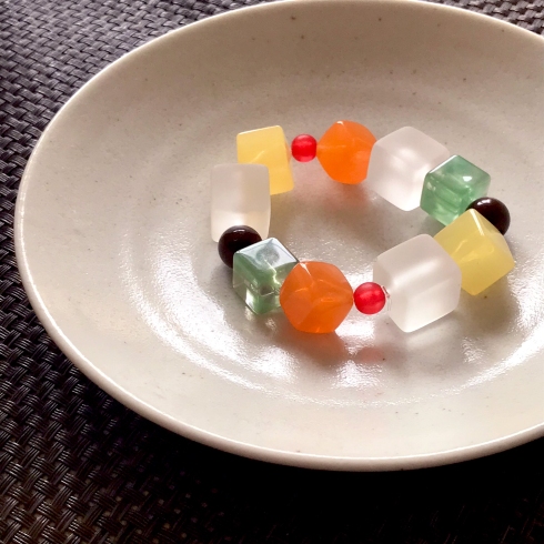 みつ豆のブレスレット